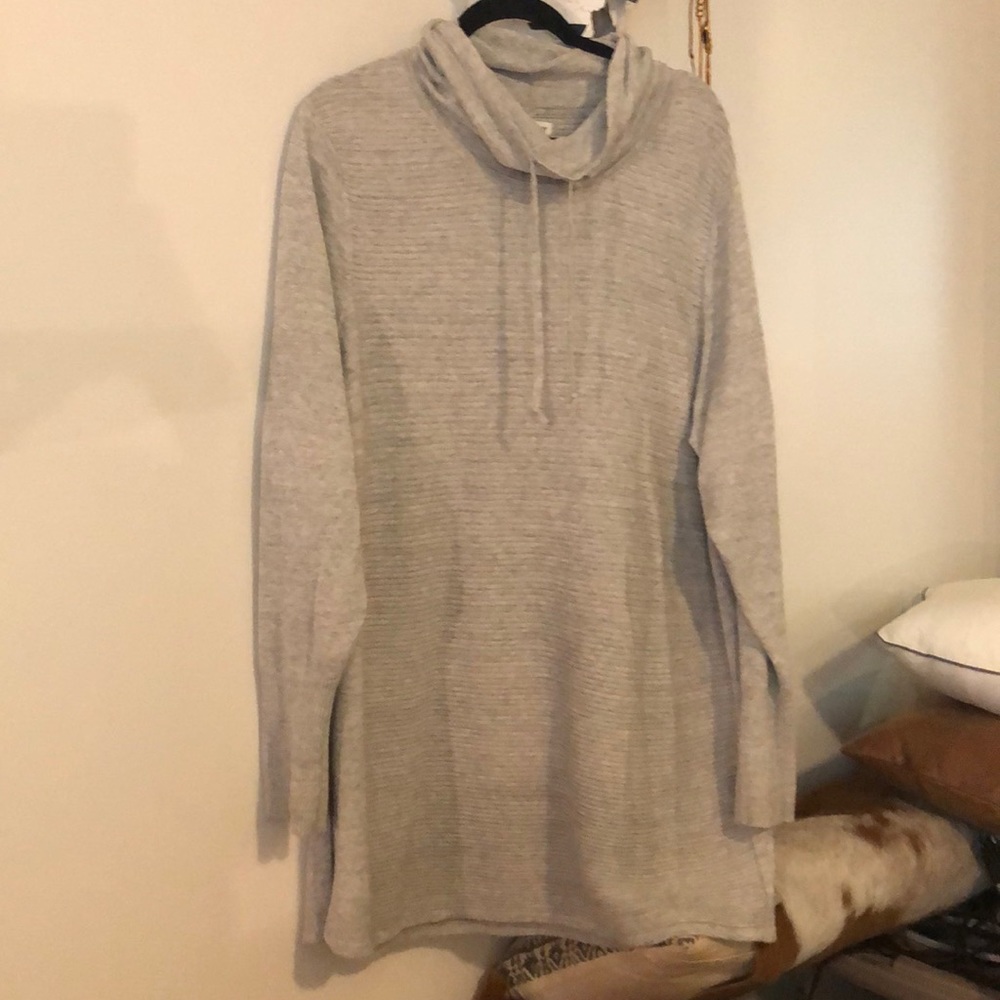 Oversized cowl neck sweater